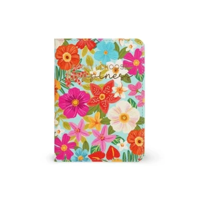 Abbildung von Legami Passport Holder mit Blumen, Brieftasche für Reisen, Reisepasshülle, 1 Passporttasche, 4 Kartenfächer, RFID Schutz, 10,5 x 14 cm, Blumenmotiv, türkis, S, Casual