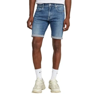 Abbildung von G STAR Short Stretch Shorts, Herren, Größe: 40, Blau