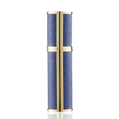 Abbildung von SUBORAWOS Parfümzerstäuber Nachfüllbar,Mini Parfum Zerstäuber für Unterwegs,Leer Sprühflasche Parfum,Handtasche Parfümflaschen Reise 5ml(JB Navy Blau)