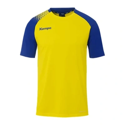 Abbildung von Kempa Herren Ambition 28 Shirt Trikot, Limonengelb/Royal, XL EU