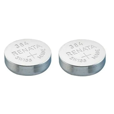 Abbildung von Uhrenbatterie Renata Swiss made 384 oder SR41SW AG3 1,5V (2 x SR 41 SW)