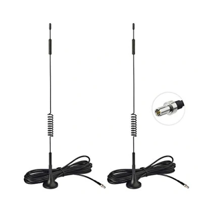 Abbildung von BINGFU 4G LTE TS9 Antenne 7dBi Magnetfuß 2 Stück Kompatibel mit T Mobile Vodafone E Plus O2 Mobiler Huawei MiFi Hotspot Router USB Modem Jetpack AirCard AC785 AC790 AC810 MR1100