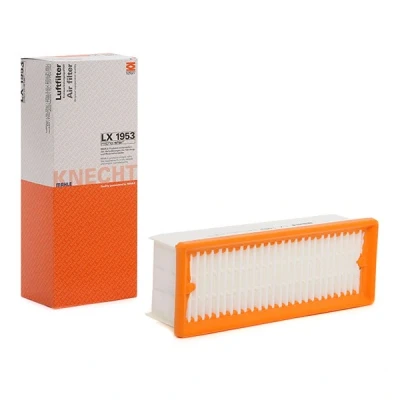 Abbildung von MAHLE ORIGINAL LX 1953 Luftfilter 71,3 97 260,8 Filtereinsatz DACIA: Logan I MCV, Duster SUV, Sandero I, RENAULT: