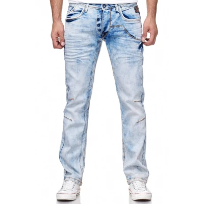 Abbildung von Rusty Neal Jeans Slim Fit, Herren, Größe: 38x32, Hell blau