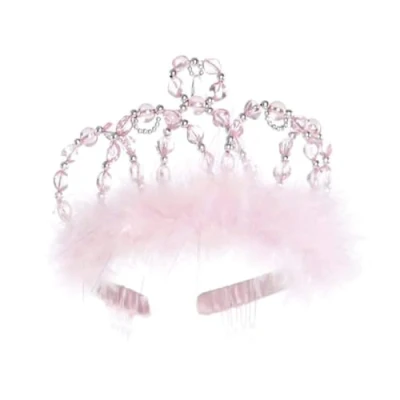 Abbildung von Prinzessinnen Diadem, rosa silber, f&uuml;r Kinder