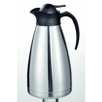 Abbildung von Esmeyer Isolierkanne Thermoart 1,5 Liter, Edelstahl, Silber/schwarz