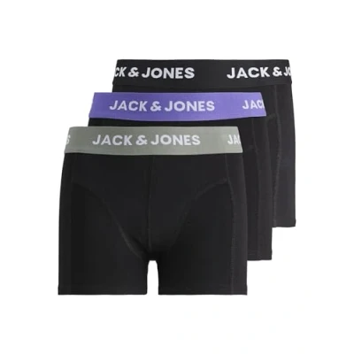 Abbildung von Jack &amp; Jones Junior 3ER PACK Panties für Kinder, Größe: 140, Black