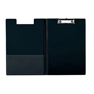 Abbildung von Esselte 56047 Klemmmappe (Clipboard), A4, PVC, schwarz