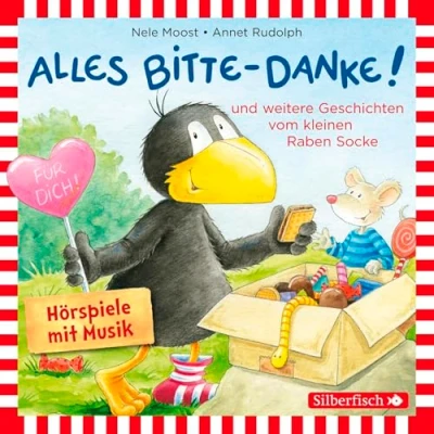 Abbildung von alles Bitte danke!, Eis!, Socke will können und zwar ruckzuck! (Der kleine Rabe 11): 1 CD