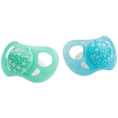 Abbildung von Twistshake Schnuller 6+ M 2er Pack, Blau/Grün