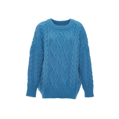 Abbildung von myMo Strickpullover, Damen, Größe: XL/XXL, Türkis