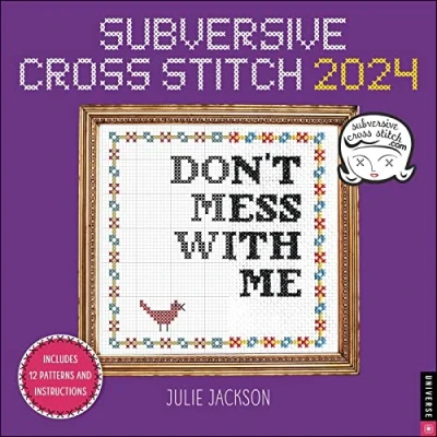 Abbildung von Subversive Cross Stitch 2024 Wall Calendar