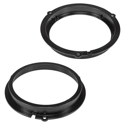 Abbildung von tomzz Audio 2815 010 Lautsprecherringe Adapter Halterungen kompatibel mit Ford Fiesta KA Focus Mondeo Kuga Tür vorne/hinten für 165mm DIN Lautsprecher