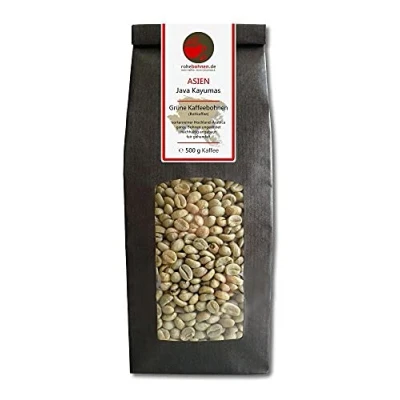 Abbildung von Rohkaffee Grüner Hochland Kaffee Java Kayumas (grüne Kaffeebohnen 500g) GMP zertifiziert