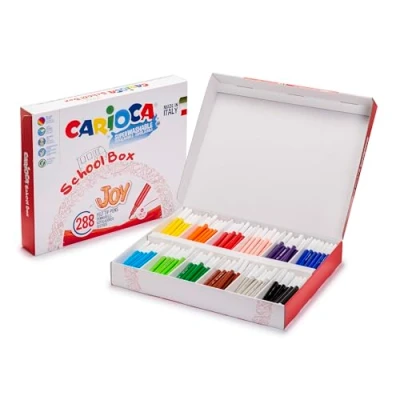 Abbildung von Carioca Maxi Jumbo School Box 144 Stück, 42826/B