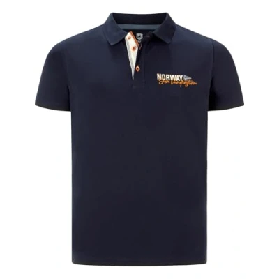 Abbildung von Jan Vanderstorm Poloshirt, Herren, Größe: XL, Dunkelblau
