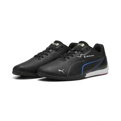 Abbildung von Puma BMW M Motorsport Drift Cat 11 Sneakers Unisex Schuhe Mit Plain Black/Cool Cobalt Größe: 47