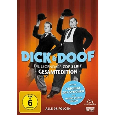 Abbildung von Dick und Doof Die Original ZDF Serie Gesamtedition (Alle 98 Folgen) (Fernsehjuwelen) [10 DVDs]