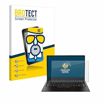 Abbildung von BROTECT Entspiegelungs Schutzglas für Lenovo ThinkPad X1 Carbon (6. Gen.) Schutz Folie Panzerfolie Glas Matt [Extrem Kratzfest 9H, Anti Reflex]