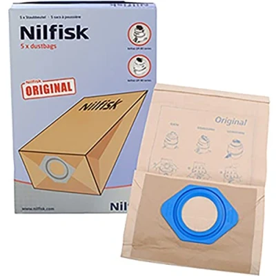 Abbildung von Nilfisk 107418500 staubsaugerbeutel gm 80/90 fleece 5 stk i pk
