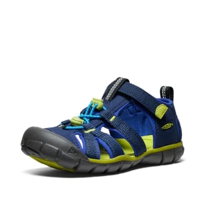 Abbildung von Keen Seacamp II CNX Youth Unisex Trekkingsandale für Kinder, Größe: 38, Blue Schuhe