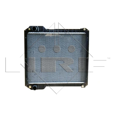 Abbildung von NRF 54068 Kühler, Motorkühlung Aluminium 620 470 105 mit Rahmen Kühlrippen gelötet