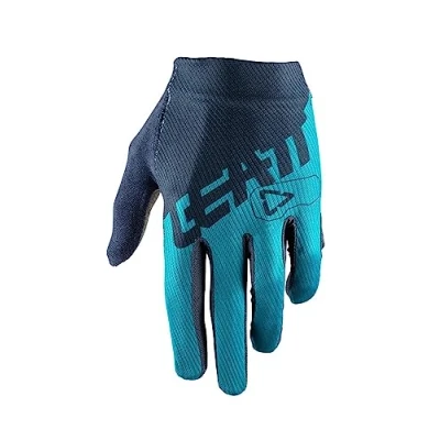 Abbildung von Leatt DBX 1.0 Fahrradhandschuhe, Ultraleicht, mit gepolsterter Handfläche, ideal für Mountainbike Fans, 1.0, Marineblau, Größe XL