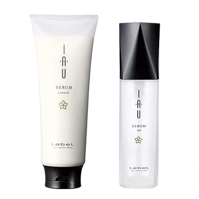 Abbildung von Lebel IAU Serum Cream 200ml &amp; Oil 100ml Set (Green Tea Set)