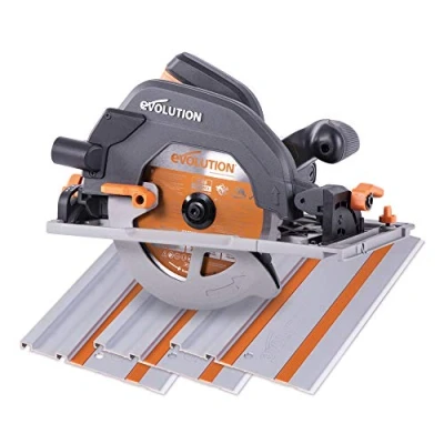 Abbildung von Kreissäge Evolution R185CCSX 1600 W 185 mm + Führungsschiene