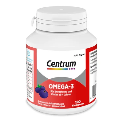 Abbildung von Centrum Omega 3 Kaukapseln 120 St