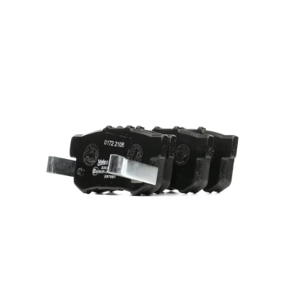 Abbildung von VALEO 302458 Bremsbelagsatz Hinterachse inkl. Verschleißwarnkontakt ohne Anti Quietsch Blech HONDA: FR V