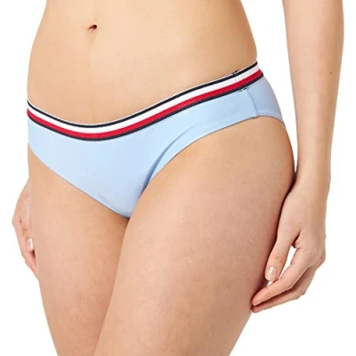 Abbildung von Tommy Hilfiger Bikinihose, Damen, Größe: Large, Vessel blue