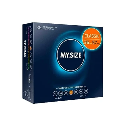 Abbildung von My.Size Kondome Größe 4, 57 mm, Großpackung, Inhalt 36 Stück (1er Pack)