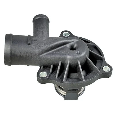 Abbildung von METZGER 4006301 Kühlwasserthermostat 87 mit Dichtung Kunststoff AUDI: A6 C6 Avant, Q5, Limousine, VOLKSWAGEN: Phaeton