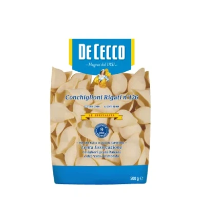 Abbildung von De Cecco Ital. Conchiglioni Rigati, 1er Pack (500 g)