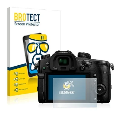 Abbildung von BROTECT Schutzglas für Panasonic Lumix DC GH5 / GH5S Schutzfolie Panzer Folie Glas [Extrem Kratzfest 9H, Anti Fingerprint, Ultra Transparent]