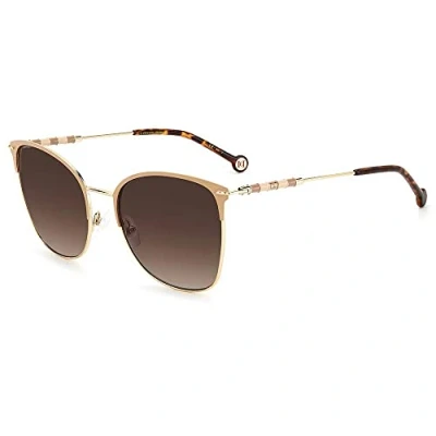 Abbildung von Carolina Herrera Unisex Ch 0036/s Sunglasses, BKU/HA Gold Nude, 56 mm