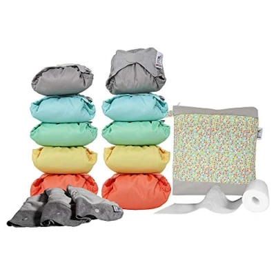 Abbildung von Close Stoffwindel 10er Pack, Pastell