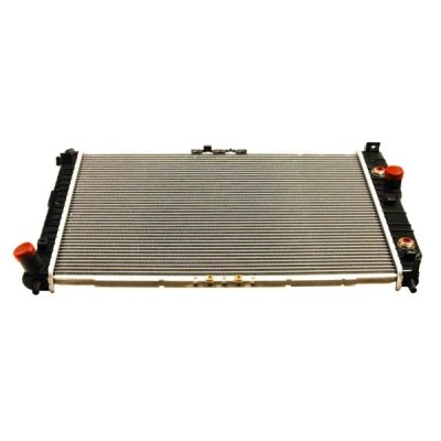 Abbildung von MAXGEAR AC230078 Kühler, Motorkühlung Aluminium 413 600 16 Kühlrippen gelötet CHEVROLET: Aveo / Kalos Limousine, Schrägheck