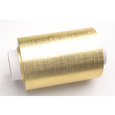 Abbildung von Fripac Medis Aluminium Haarfolie Super Plus geprägt 16 my 12 cm x 100 m, gold