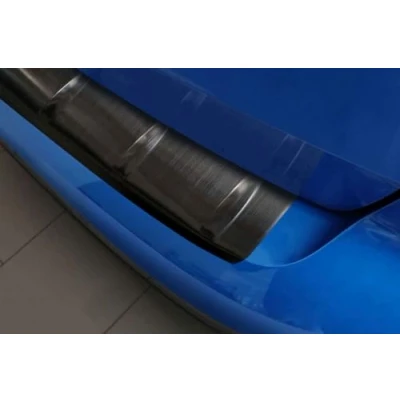Abbildung von Ladekantenschutz aus Edelstahl in anthrazit mit 3D Abkantung passend für Opel Astra L Sports Tourer ab 10/2022 AZ30000060