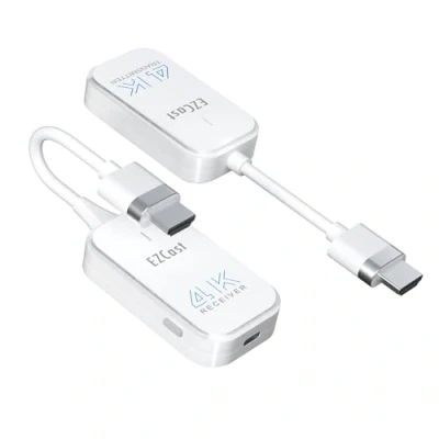 Abbildung von YOUTINGHDAV HDMI Wireless Transmitter and Receiver 4K, Extender 1080P@120Hz, Funkübertragung 4K Video/Audio von Laptop, PC zu Monitor, TV, 165FT/50M WLAN Sender und Empfänger