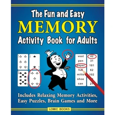 Abbildung von The Fun and Easy Memory Activity Book for Adults: Includes Relaxing Activities, Puzzles, Brain Games More