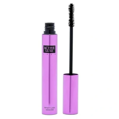 Abbildung von Active Luxe Infinity Lash Mascara Unendlich Lange Wimpern Vegane &amp; Tierversuchsfreie Formel für Dramatisches Volumen Länge 24 Stunden Tragezeit, Wischfest Einfache Anwendung
