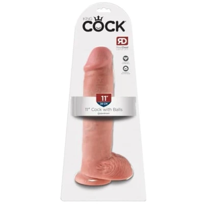 Abbildung von King Cock 11&quot; with Balls, Light, 28 cm