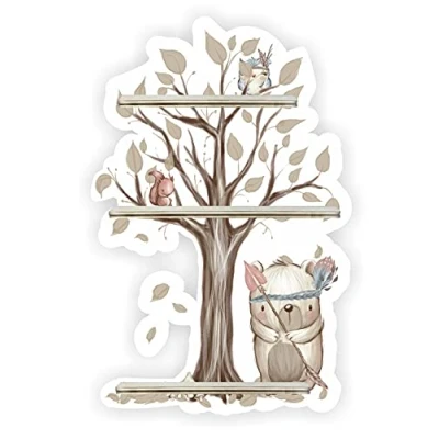 Abbildung von Farbklecks Collection Musikboxregal Erweiterung Indianergeschichte Baum Teddy