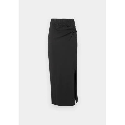 Abbildung von Noisy May Nmcamilla LONG KNOT Skirt Maxirock, Damen, Größe: XS, Obsidian