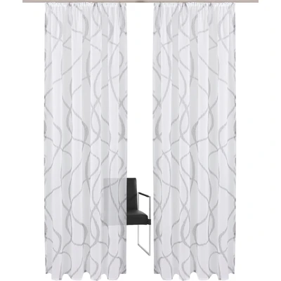 Abbildung von my home Gardine &quot;Bene&quot;, (1 St.), Transparent, gemustert, glatt, verschiedene Größen