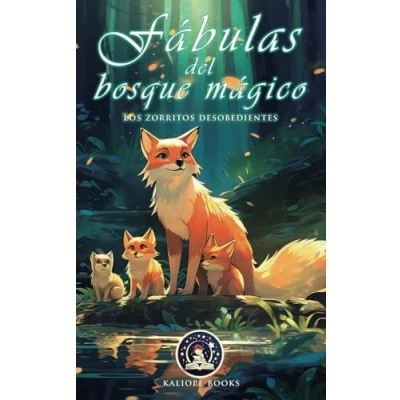Abbildung von Libros Infantiles Fábulas del Bosque Mágico. Cuentos educativos con animales para niños de 3 a 5 años. Letra grande e ilustraciones todo color: Libro 1:Los zorritos desobedientes.