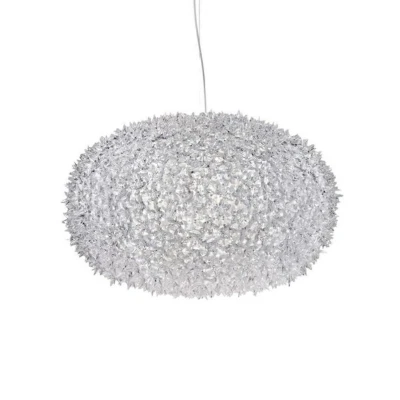 Abbildung von Kartell Big Bloom LED Hängeleuchte G9, transparent